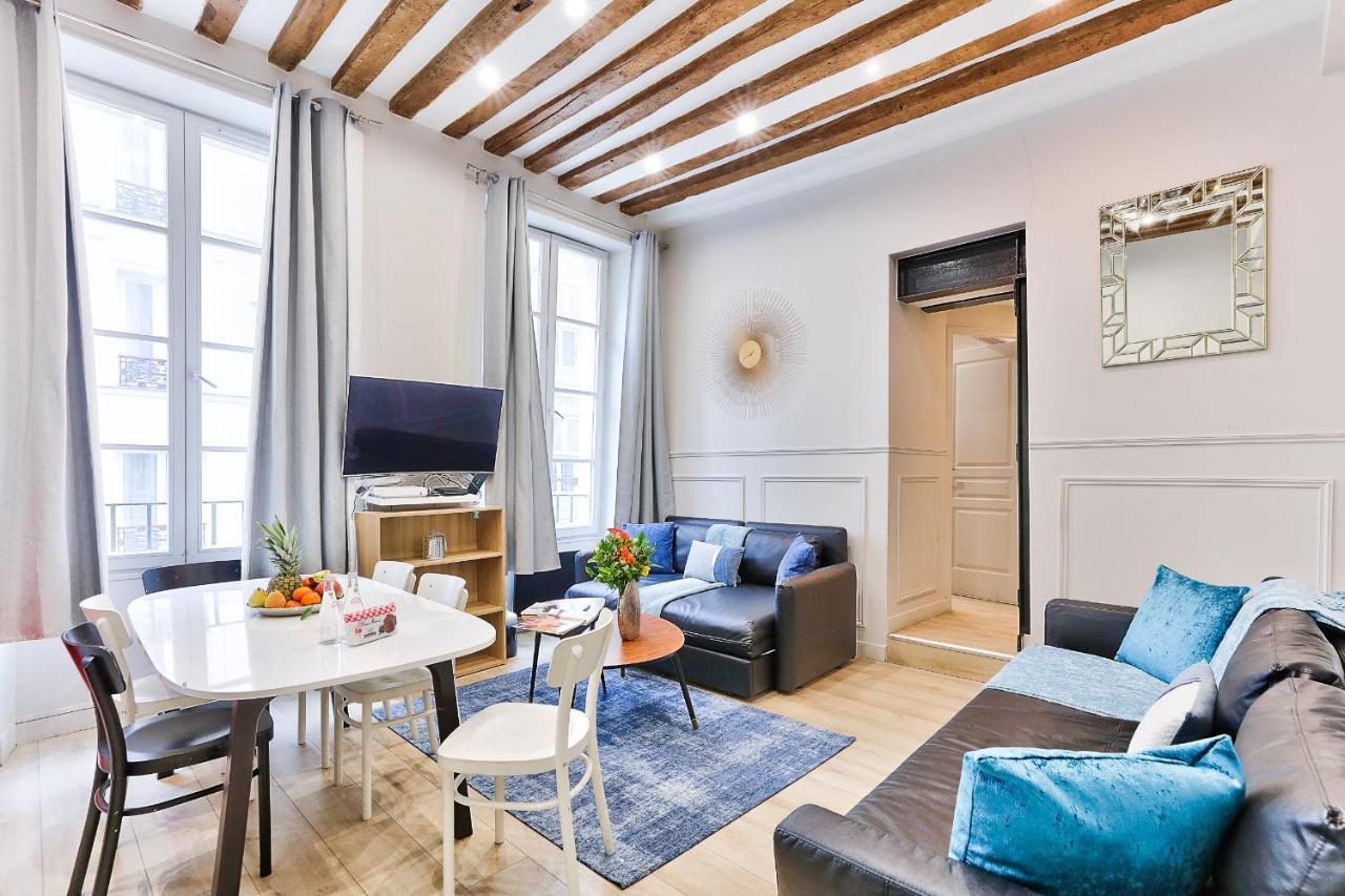 44-Cosy Flat Montorgueil Lägenhet Paris Exteriör bild