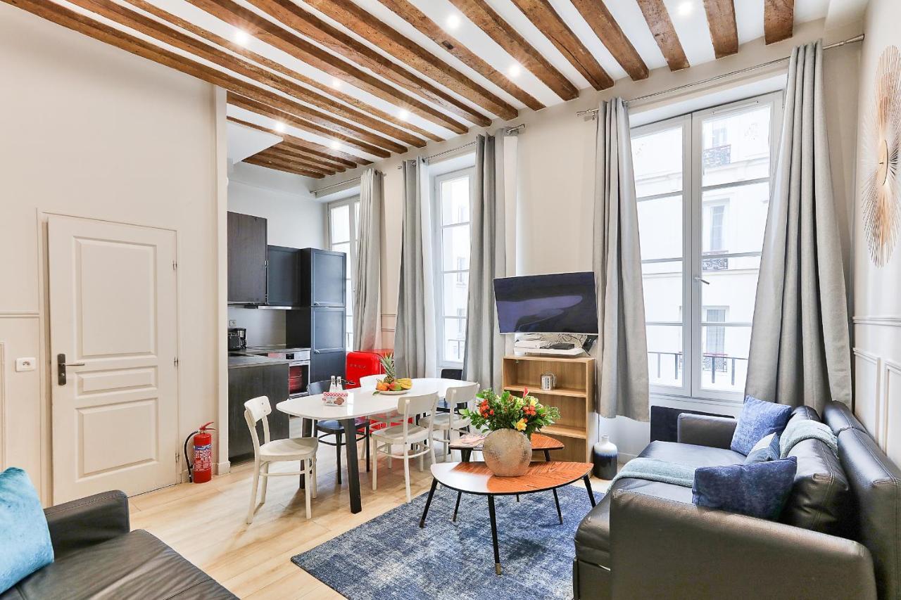 44-Cosy Flat Montorgueil Lägenhet Paris Exteriör bild